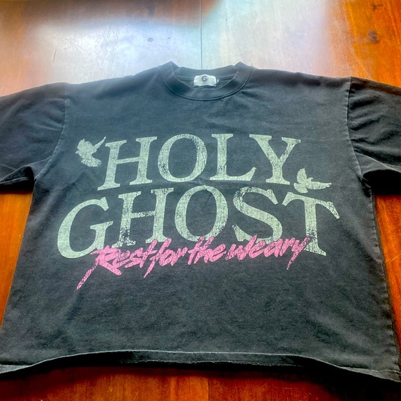 Holy Ghost boxy t-shirt - Picture 1 of 10